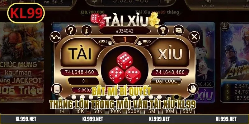 Bí quyết làm chủ ván cược Tài Xỉu KL99